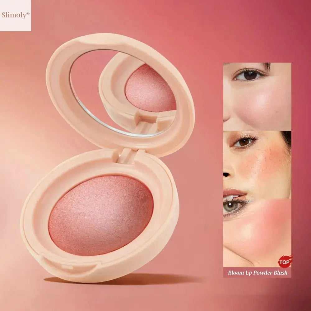 Cheek makeup