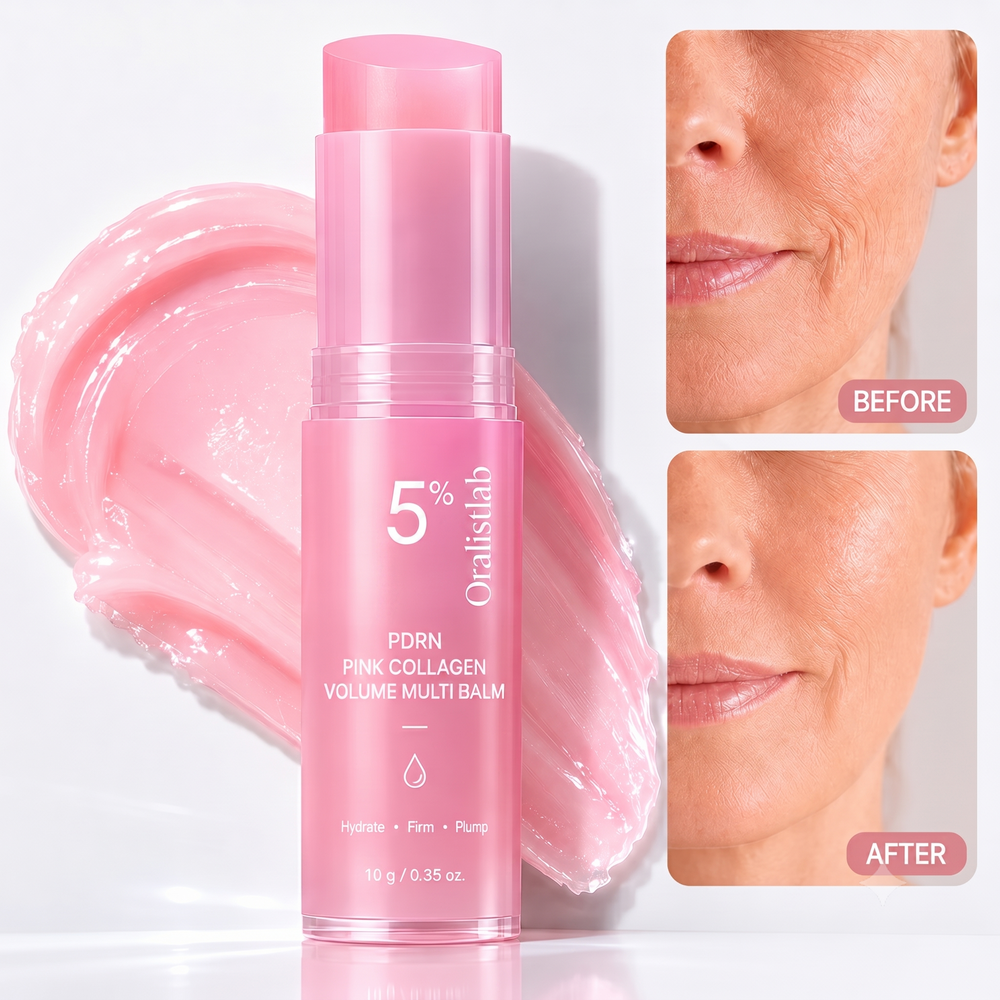 🔥LAST DAY 60% OFF Oralistlab Korean Pink Collagen Volume Multi Balm
